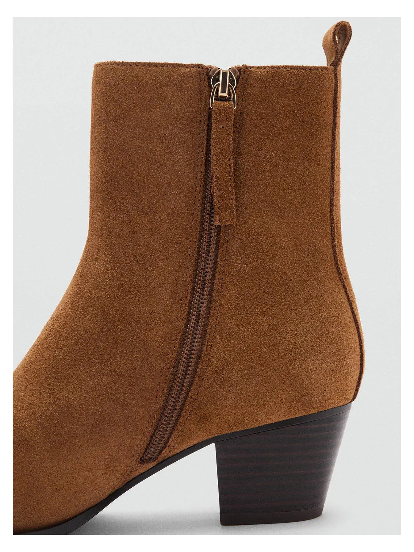 Mango Heeled Western Boot