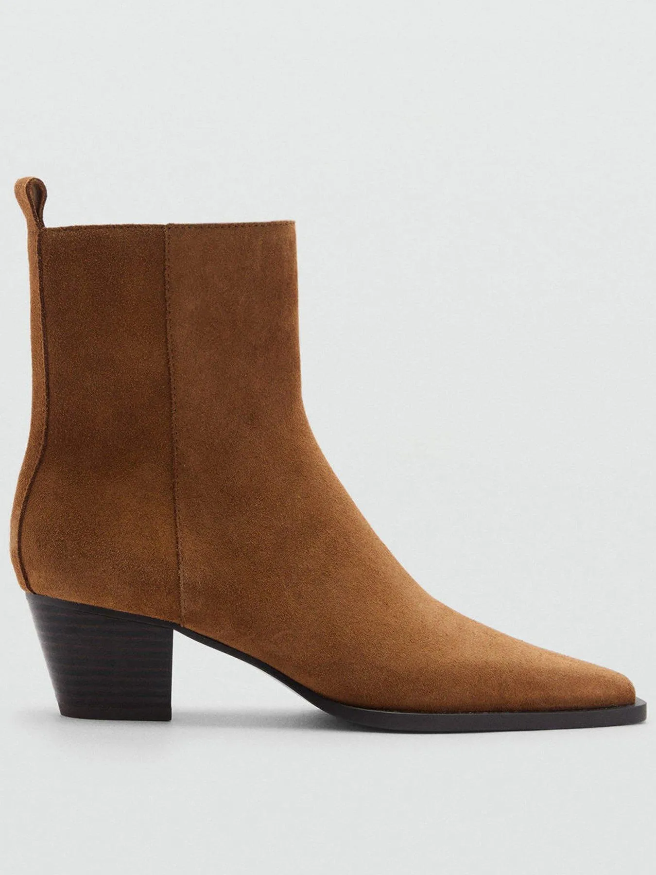 Mango Heeled Western Boot