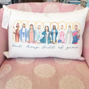 Many Marys Lumbar Pillow