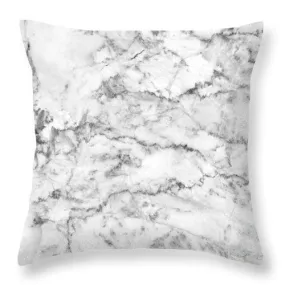 Marble Walls - Throw Pillow