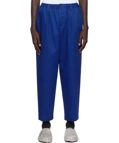 Marni Blue Drawstring Trousers