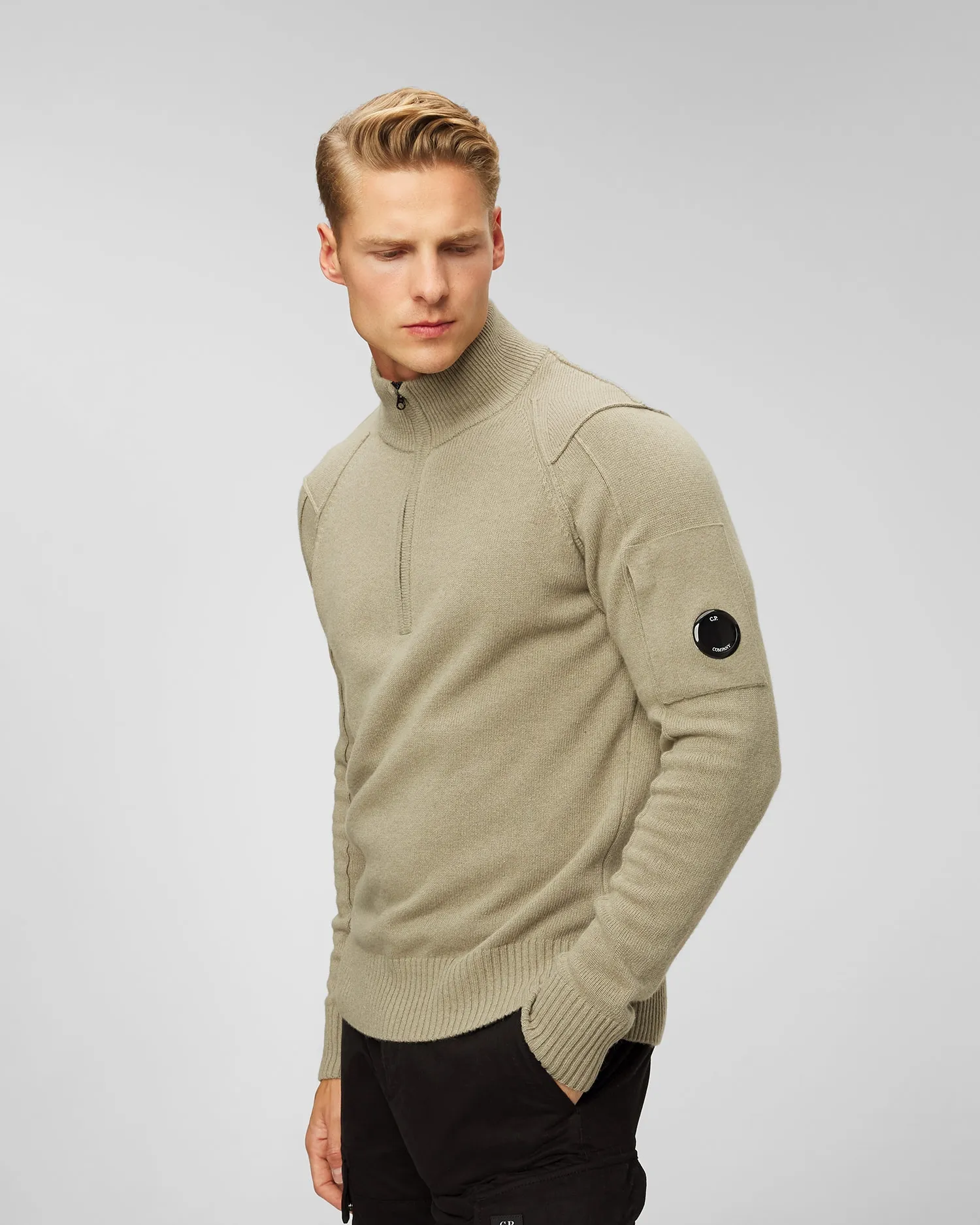 Men's woolen turtleneck C.P. Company 15cmkn099a005504a-335