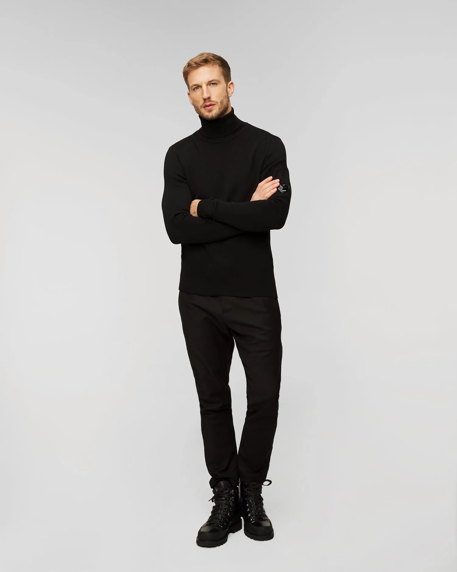 Men's woollen turtleneck C.P. Company 15cmkn237a006595a-999