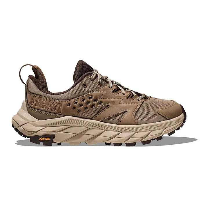 Mens Hoka Anacapa Breeze in Dune/Oxford Tan