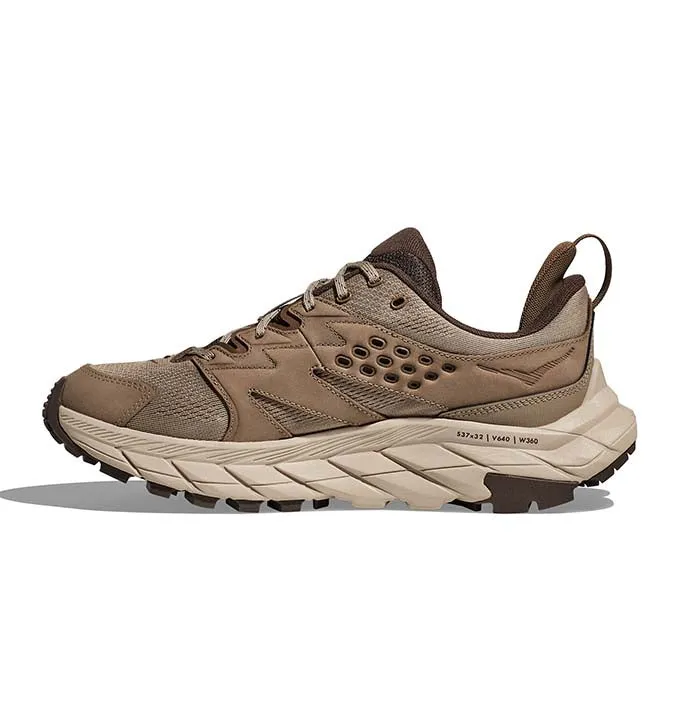 Mens Hoka Anacapa Breeze in Dune/Oxford Tan