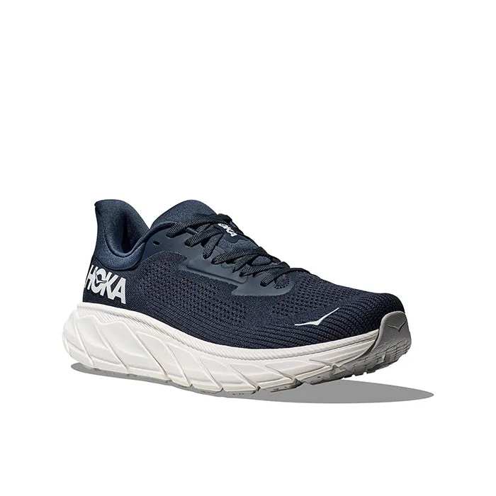 Mens Hoka Arahi 7 in Outer Space/White