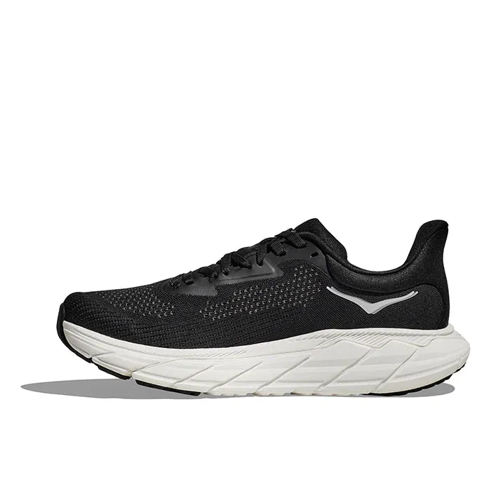 Mens Hoka Arahi 7 Wide in Black/White