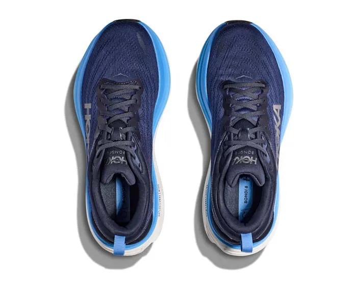 Men's Hoka Bondi 8 Wide in Outer Space/All Aboard