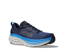 Men's Hoka Bondi 8 Wide in Outer Space/All Aboard