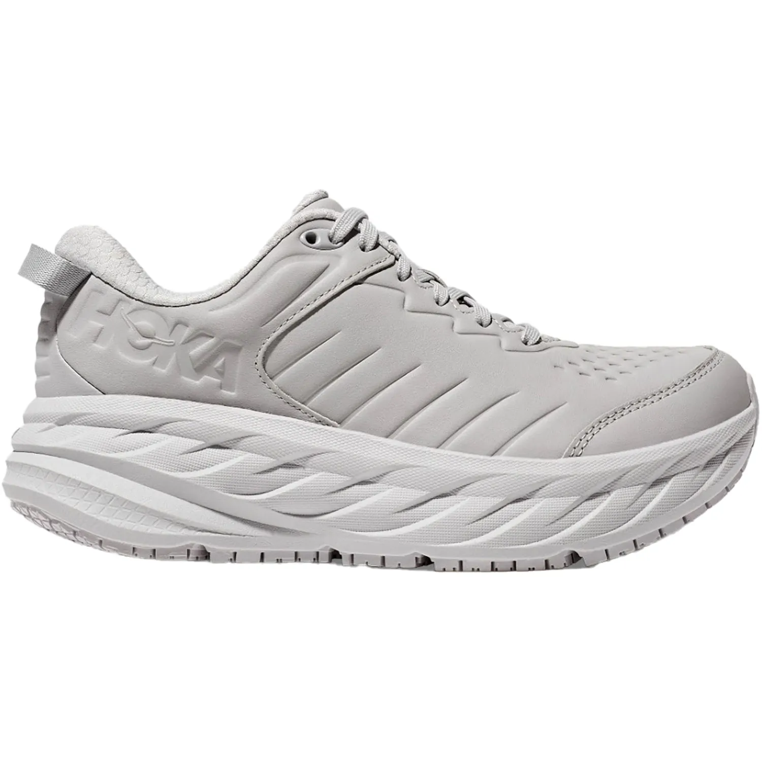 Men's Hoka Bondi SR Harbor Mist/Lunar Rock