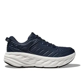 Mens Hoka Bondi SR (Slip Resistant) in Outer Space/White