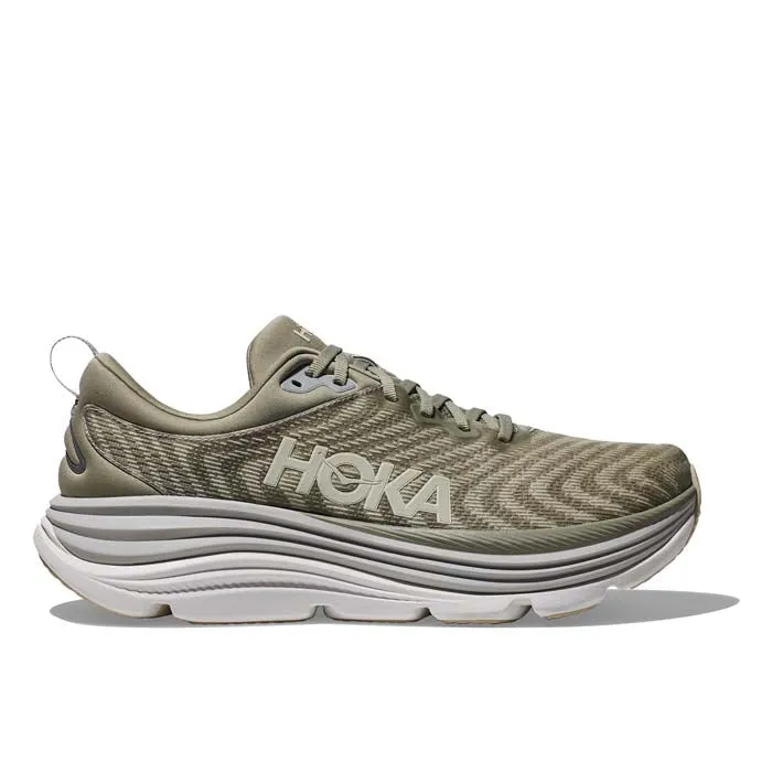 Mens Hoka Gaviota 5 in Barley/Oatmilk