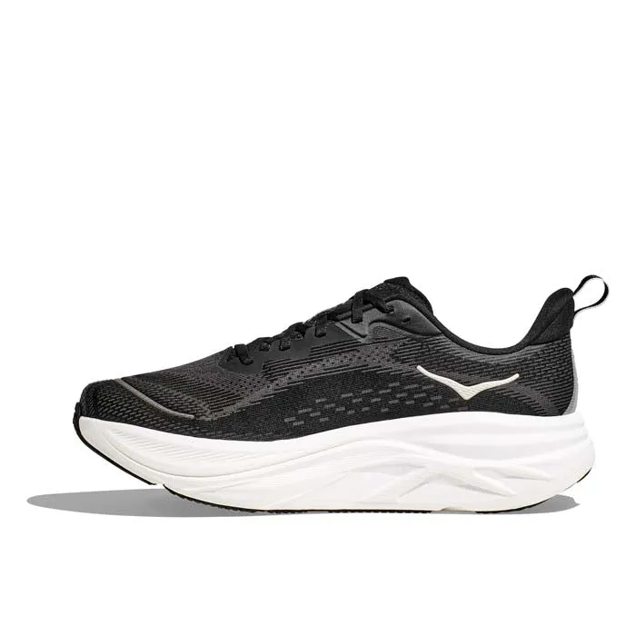 Mens Hoka Skyflow in Black/White