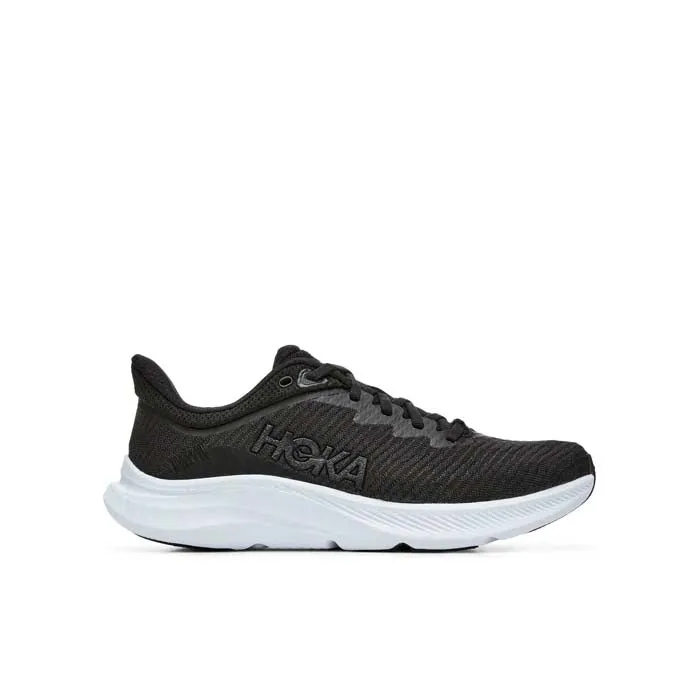 Mens Hoka Solimar in Black White