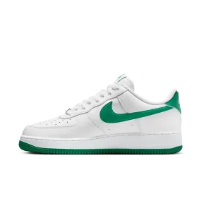 Men's Nike Air Force 1 '07-WHITE/MALACHITE-WHITE