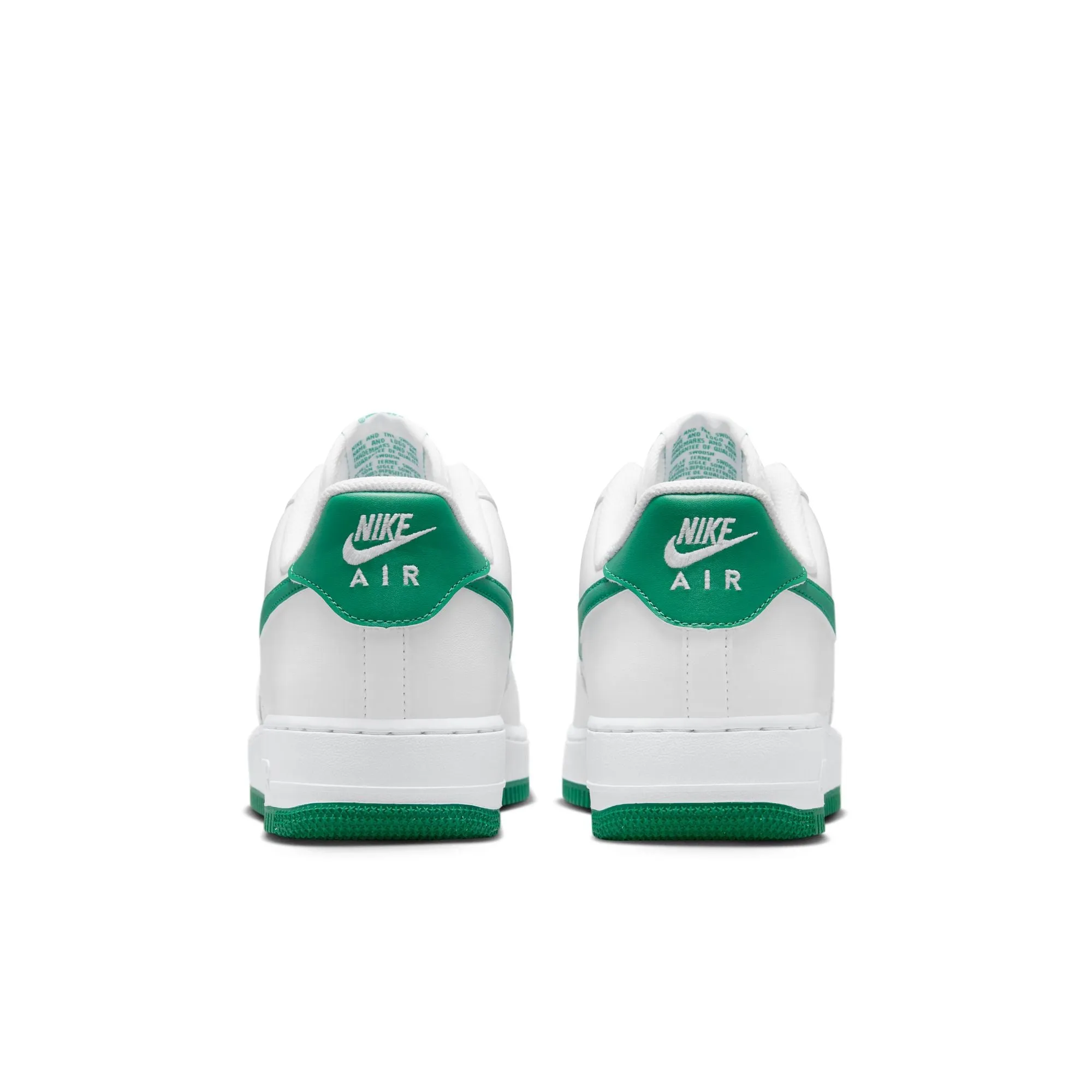 Men's Nike Air Force 1 '07-WHITE/MALACHITE-WHITE