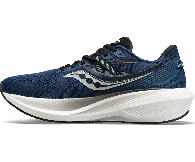 Men's Saucony Triumph 20 Color: Twilight | Rain (WIDE WIDTH)