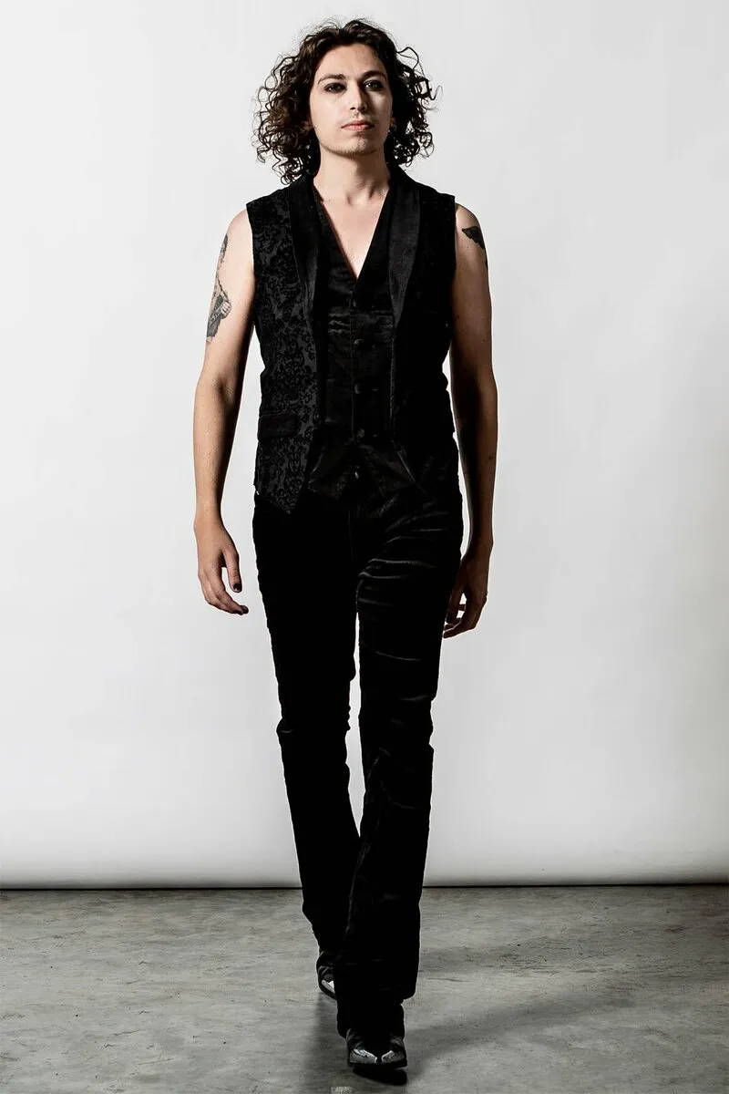 men's vest KILLSTAR - Constantine - Black - KSRA004379  -  Metal-shop