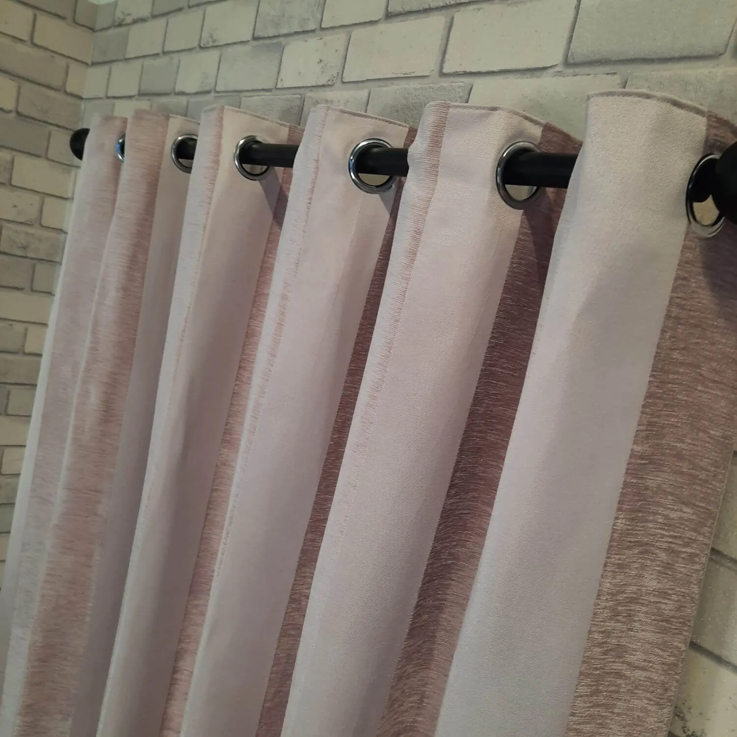 Microfibre Lined Curtains - 90x90''