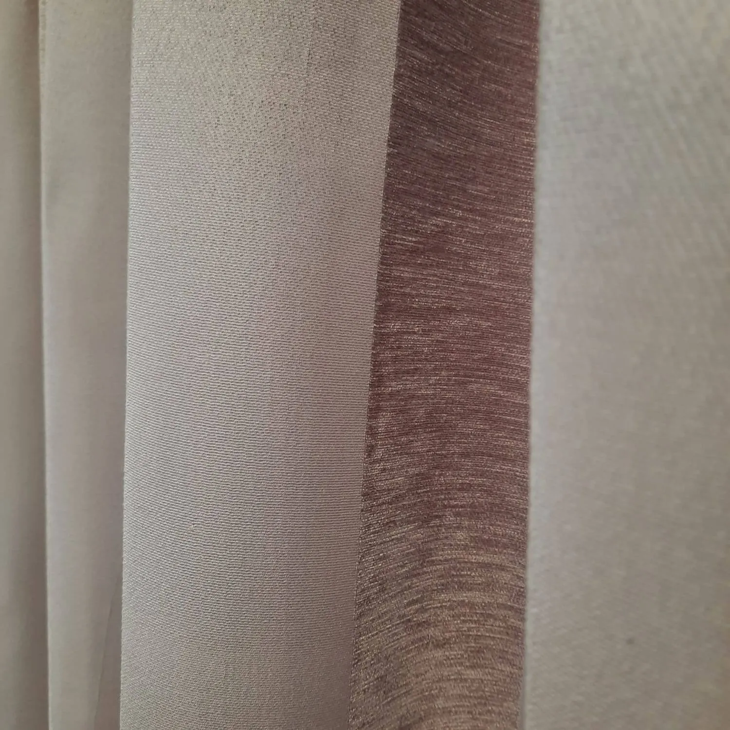 Microfibre Lined Curtains - 90x90''