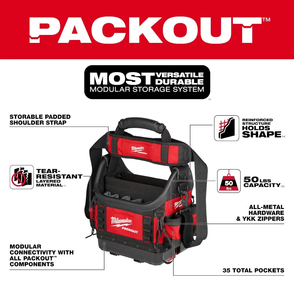 Milwaukee PACKOUT 10" Structured Tote 48-22-8311