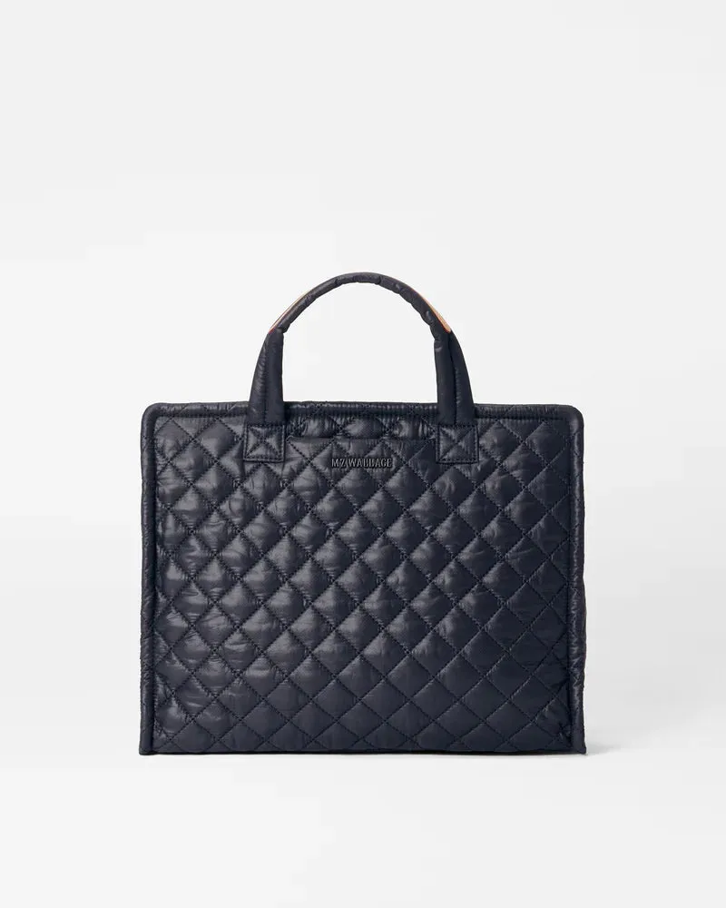 MZ Wallace    Medium Metro Box Tote Black