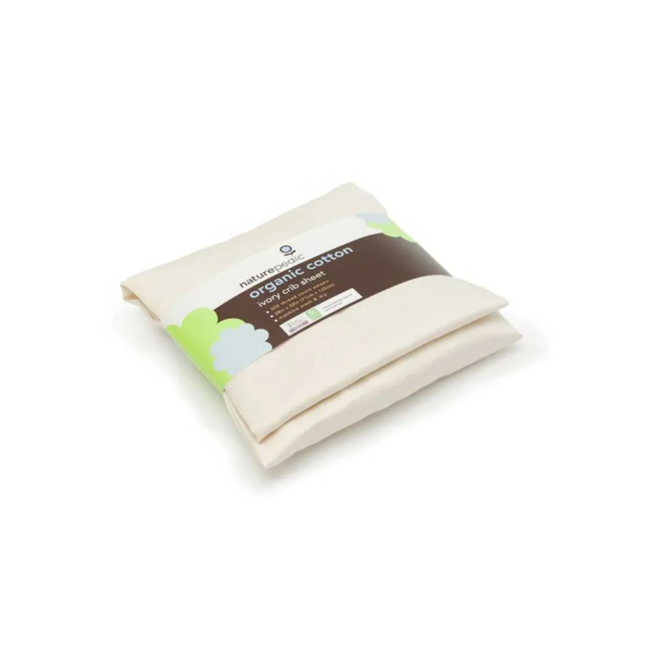 Naturepedic Organic Cotton Ivory Crib Sheet