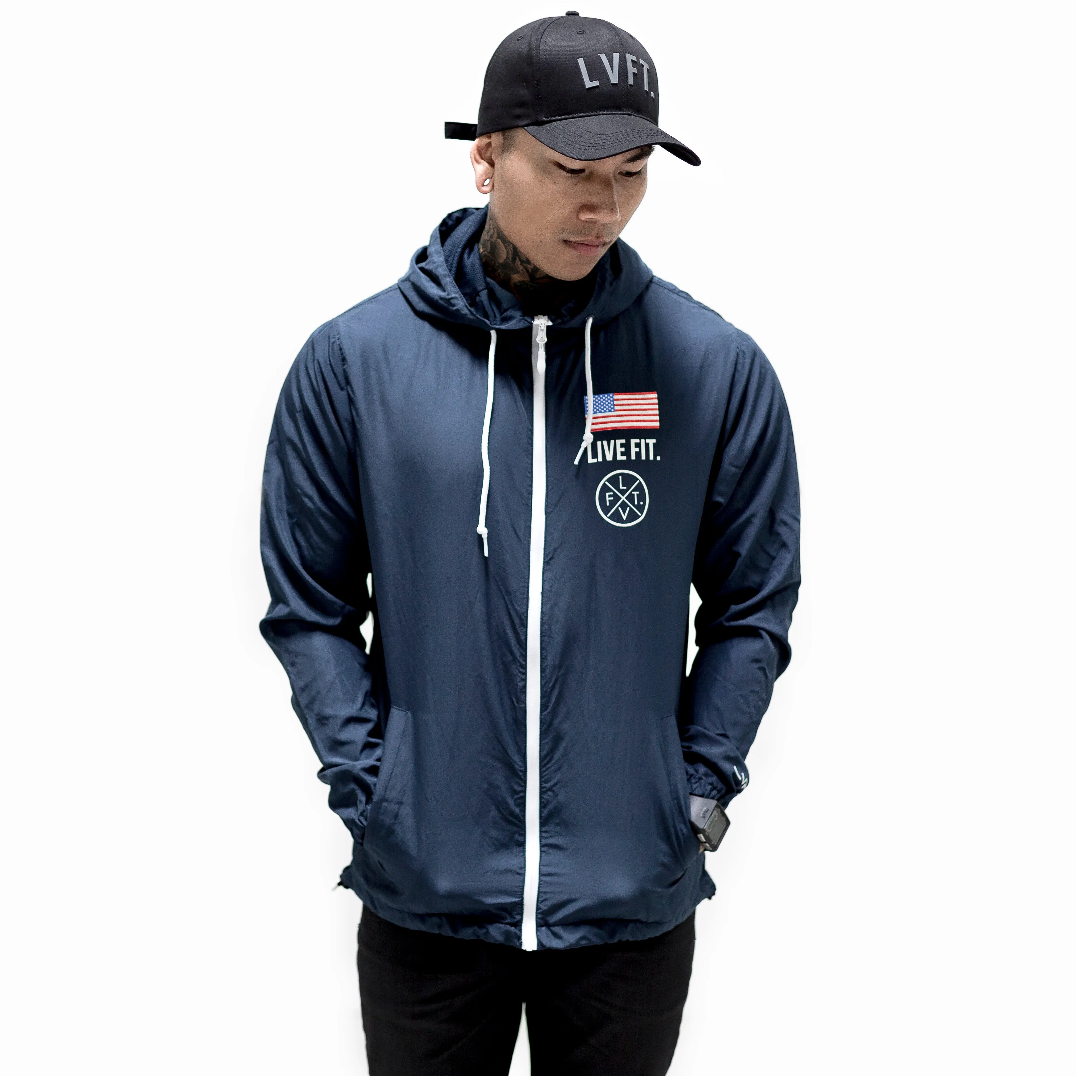 Newport Windbreaker-Navy