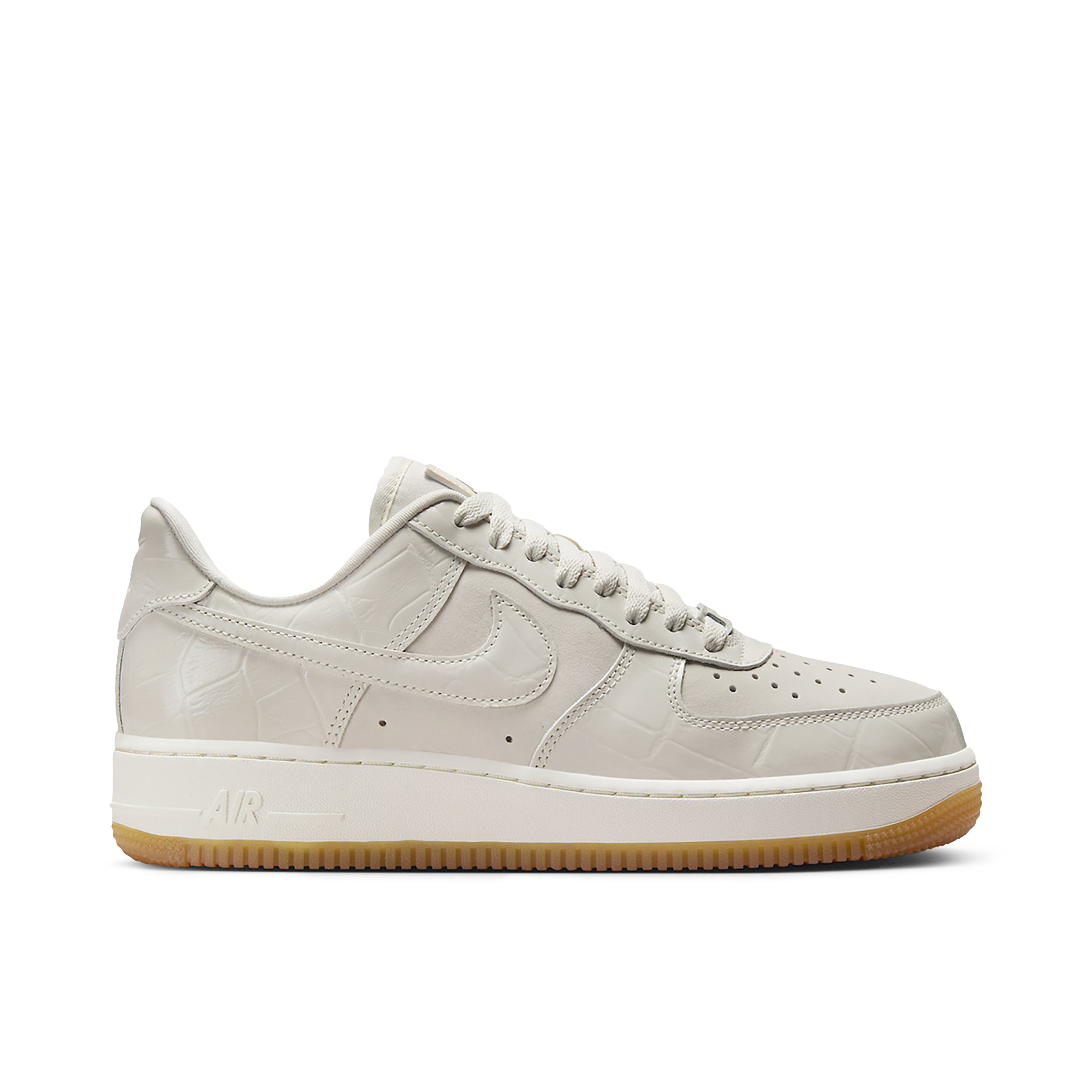 Nike Air Force 1 Low Patent Croc Phantom | DZ2708-001 | Laced