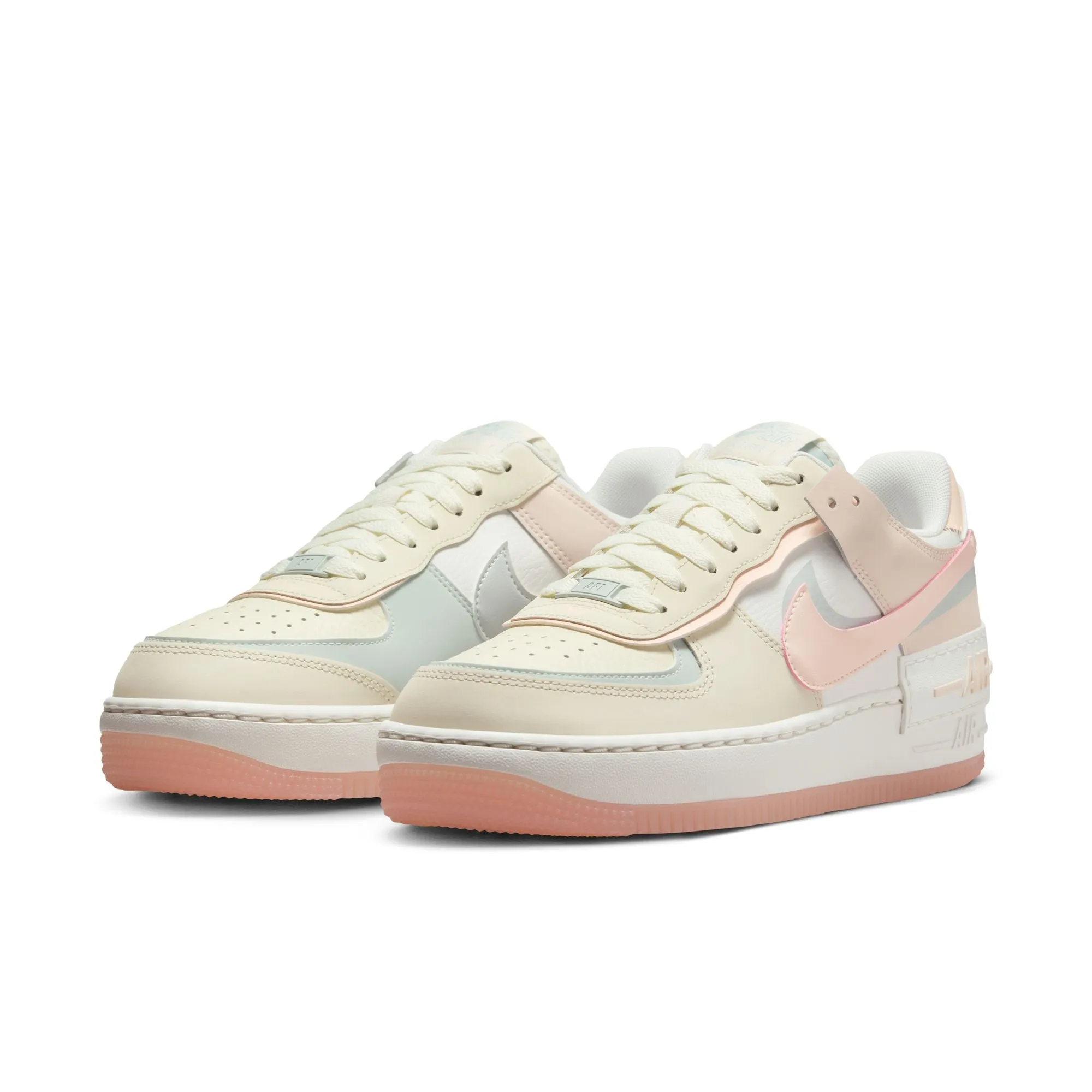 Nike Air Force 1 Shadow 'Coconut Milk/Crimson Tint'