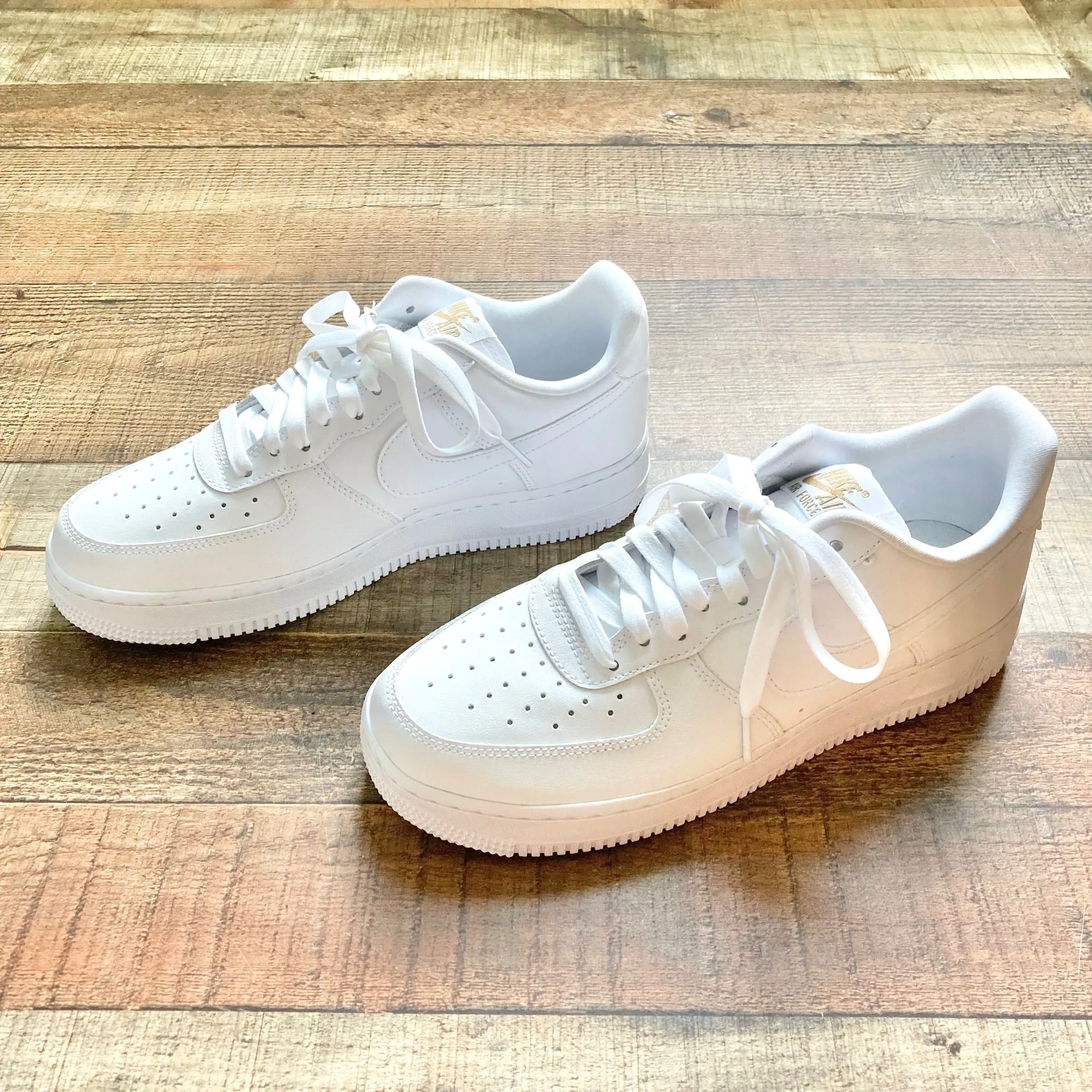 Nike Air Force 1 White Sneakers- Size 9 (BRAND NEW CONDITION)