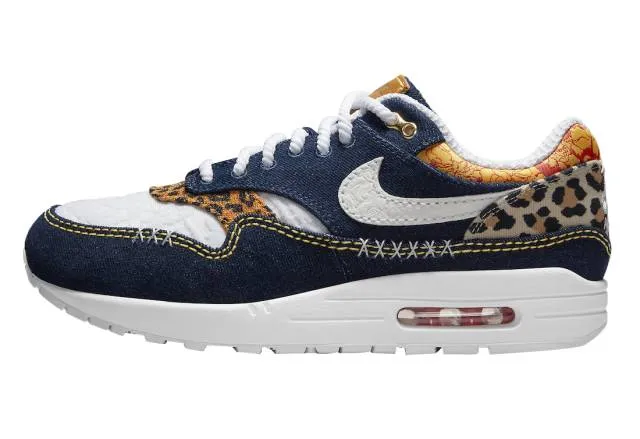 NIKE AIR MAX 1 WASHED DARK BLUE