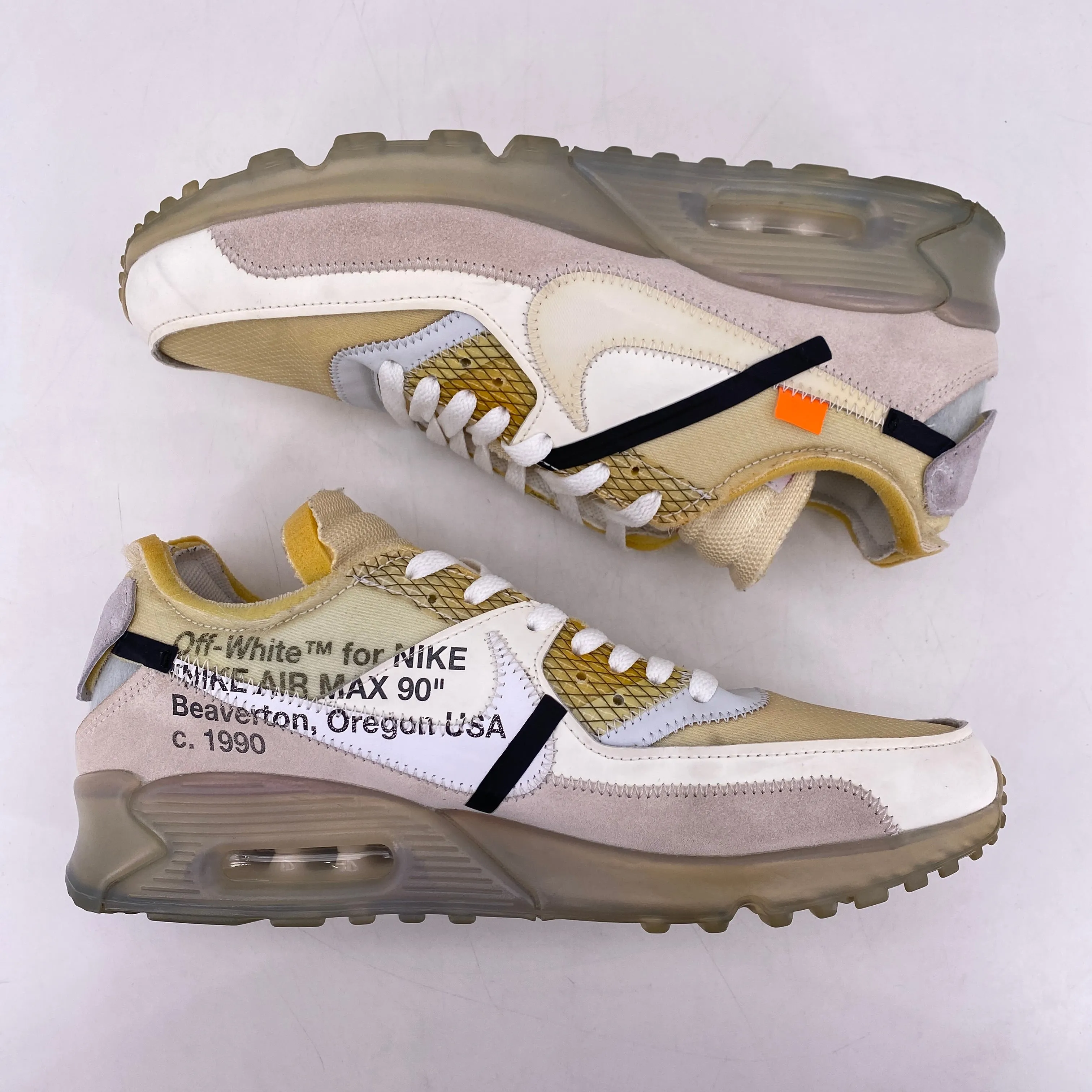 Nike Air Max 90 The 10: Off-White 2017 Used Size 10