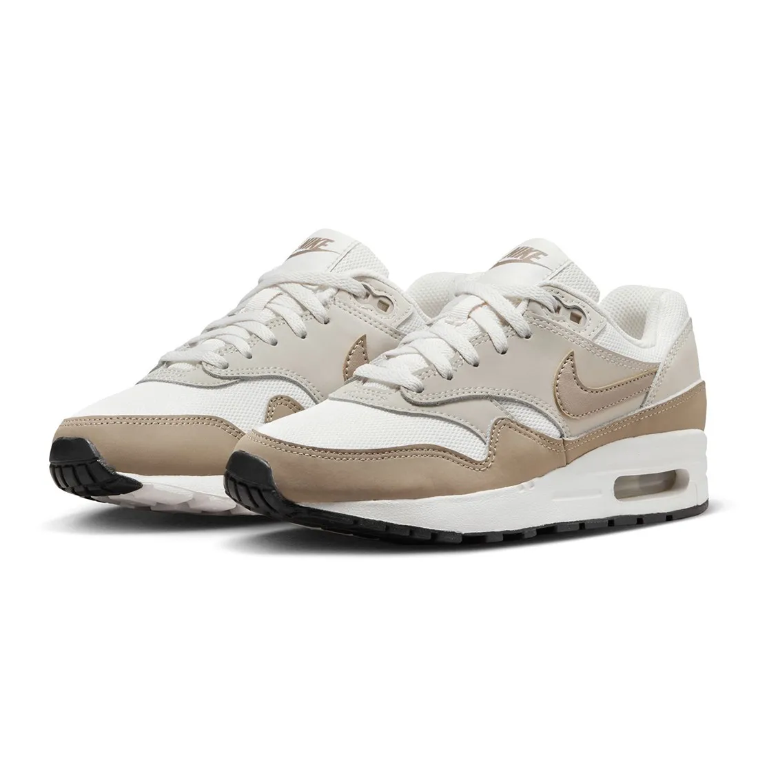 Nike Big Kids Air Max 1 (phantom / khaki-lt orewood brn-black)