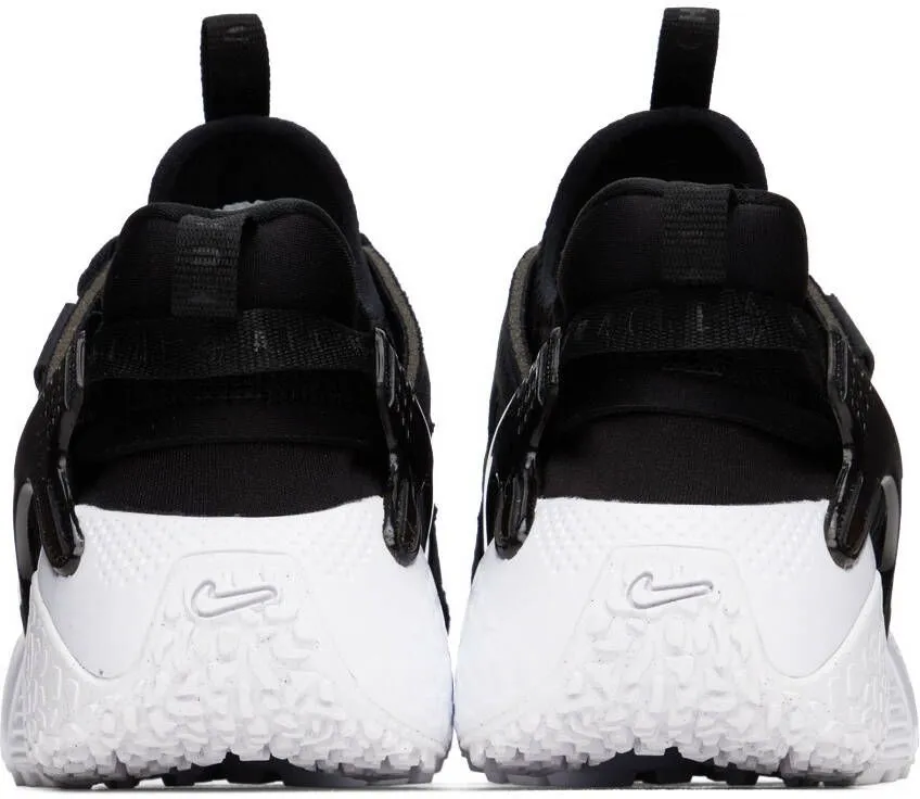 Nike Black & White Air Huarache Craft Sneakers