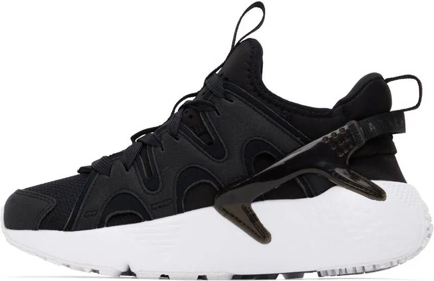 Nike Black & White Air Huarache Craft Sneakers