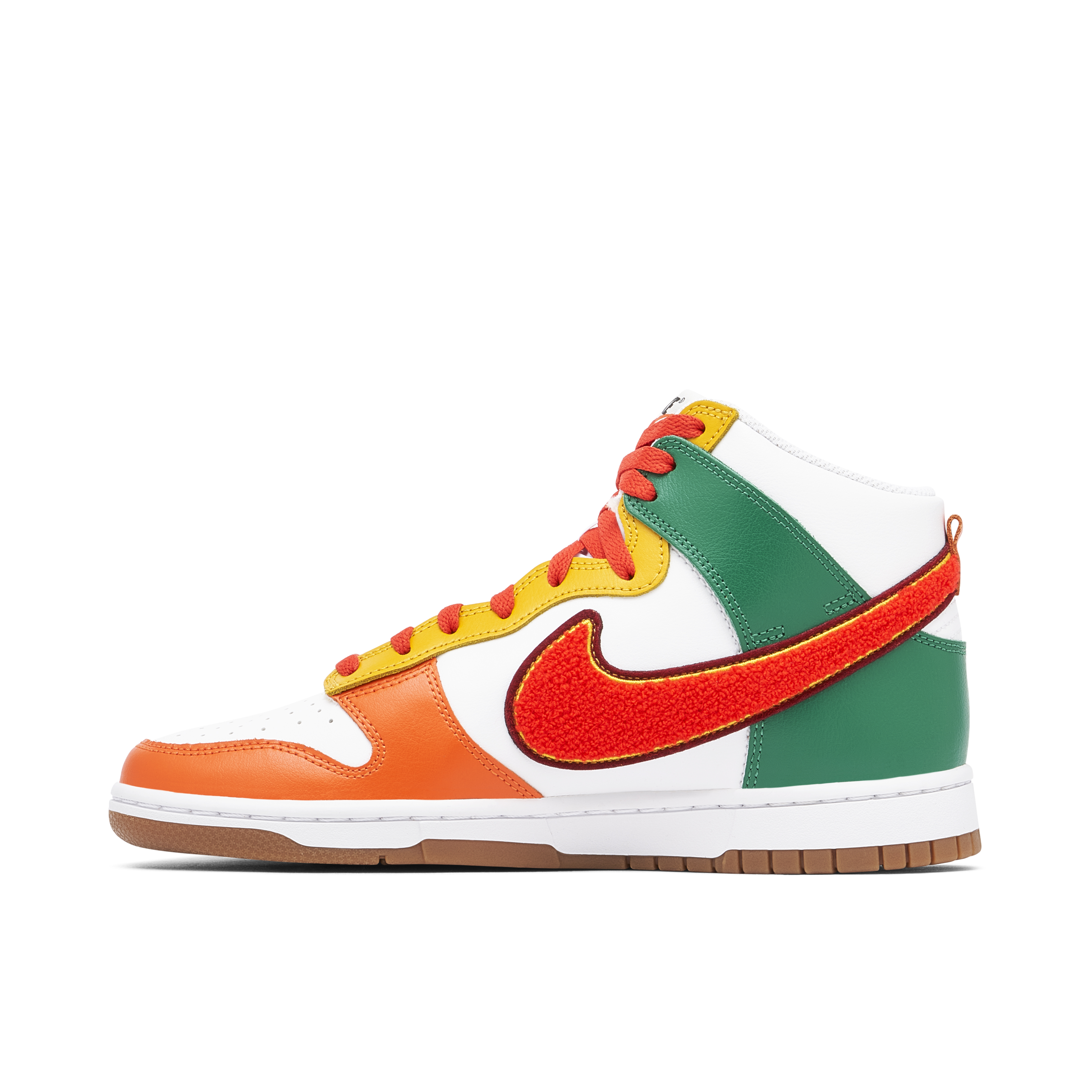 Nike Dunk High University Chenille Swoosh | DR8805-100 | Laced