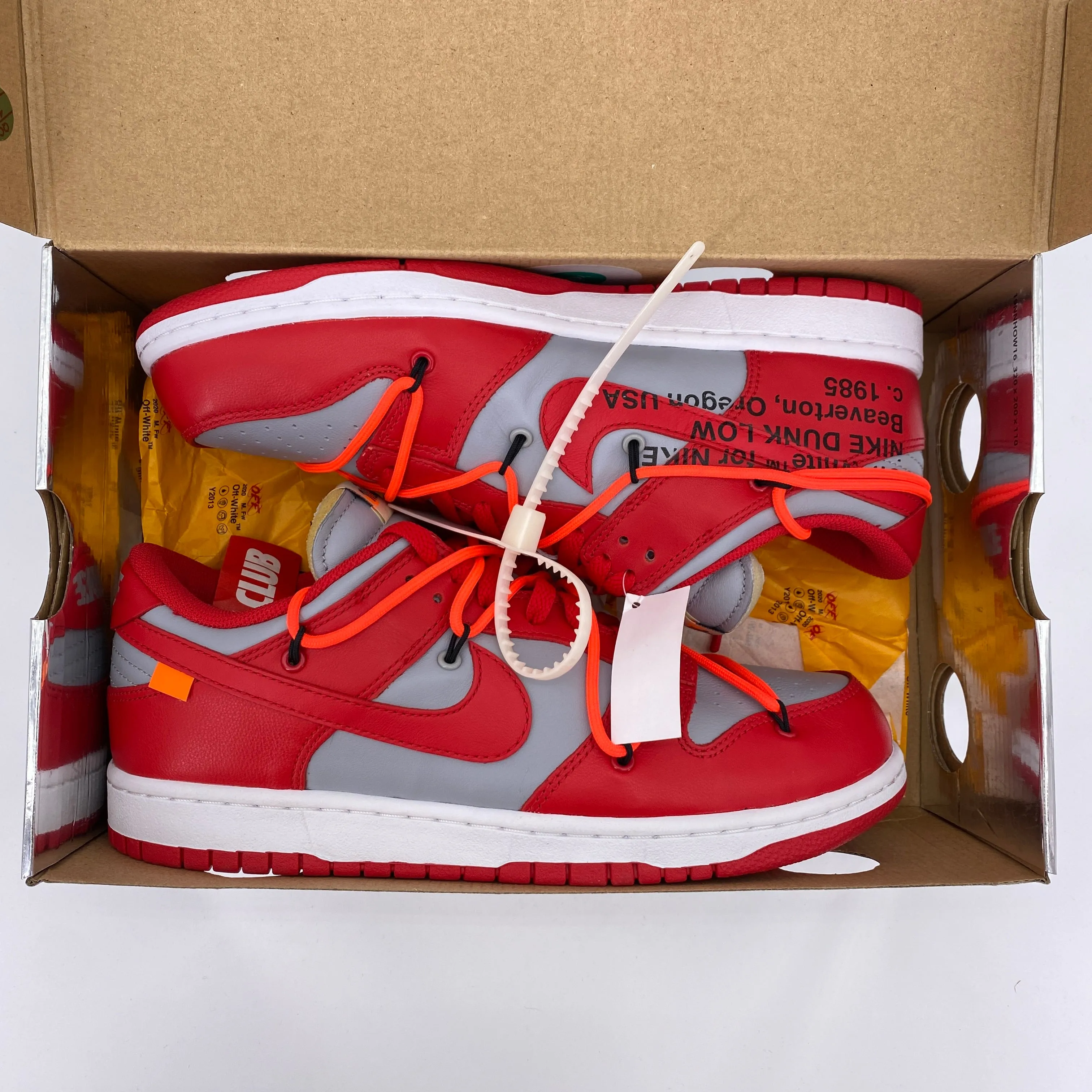 Nike Dunk Low LTHR University Red 2019 New Size 9