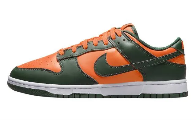 Nike dunk low miami hurricanes