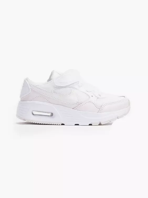 Nike  Junior Girls White/Pink Air Max SC Trainers