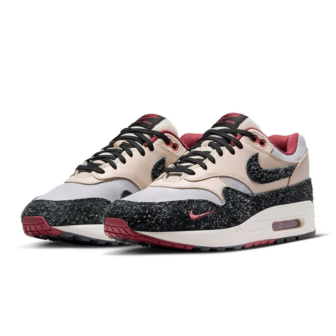 Nike Men Air Max 1 Prm (pearl white / black-vast grey-cedar)