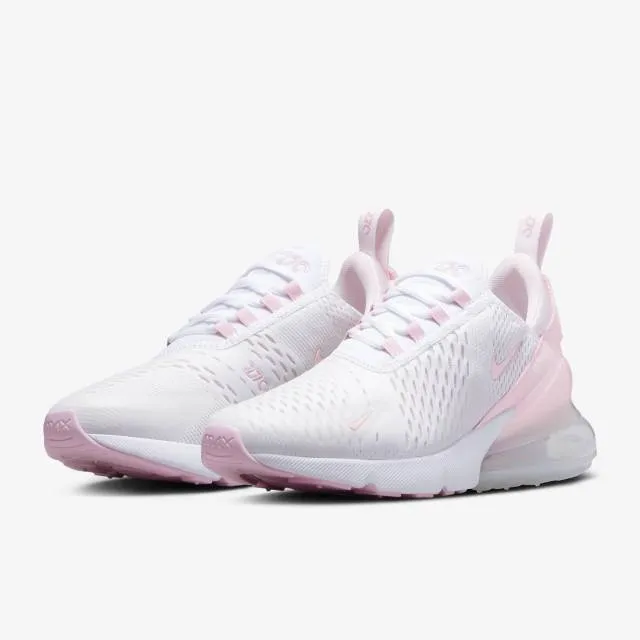 Nike Women's Air Max 270 (White Soft Pink/ White/ Pearl ...