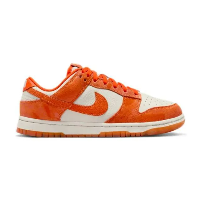 Nike Women's Dunk Low (Cracked Orange/ Light Bone/ Safet...