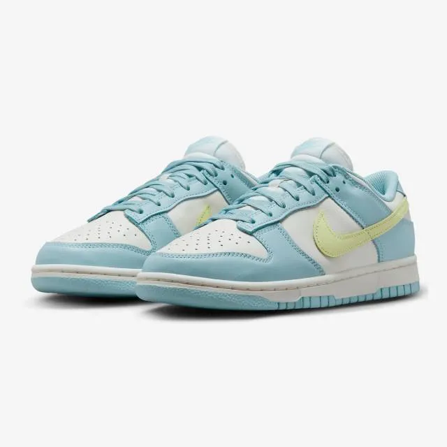 Nike Women's Dunk Low (Ocean Bliss Citron Tint/ Sail/ Oc...