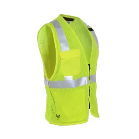 NSA VIZABLE FR Hi-Vis Deluxe Anti-Static Mesh Vest - Type R Class 2 VNT99509M