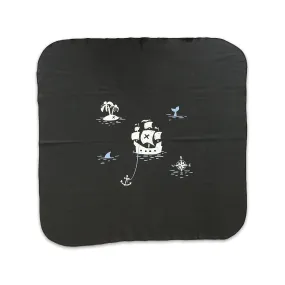 Organic Cotton Swaddle Blanket (Iron/Pirate)