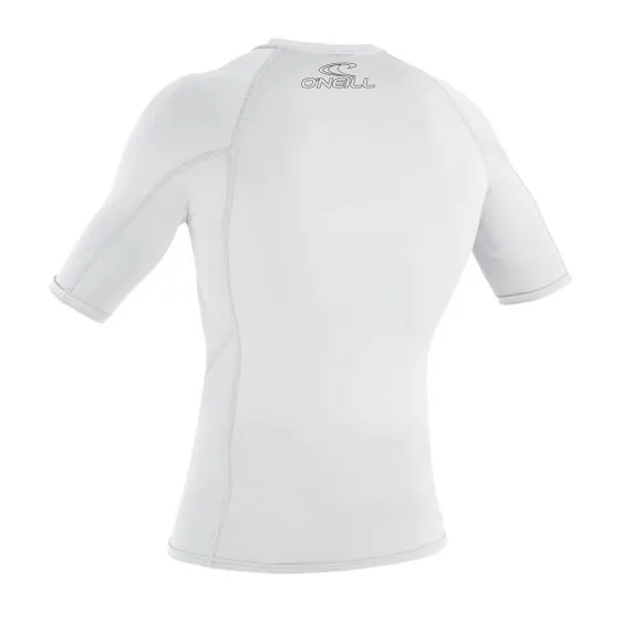 O'Neill Basic Skins Rash Vest - White