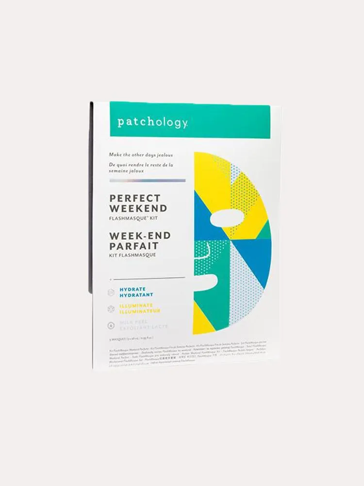     PATCHOLOGY  Flashmasque 5 Minute Sheet Masks: Perfect Weekend Trio    