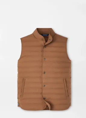 Peter Millar Crown Crafted Regent Vest: Walnut