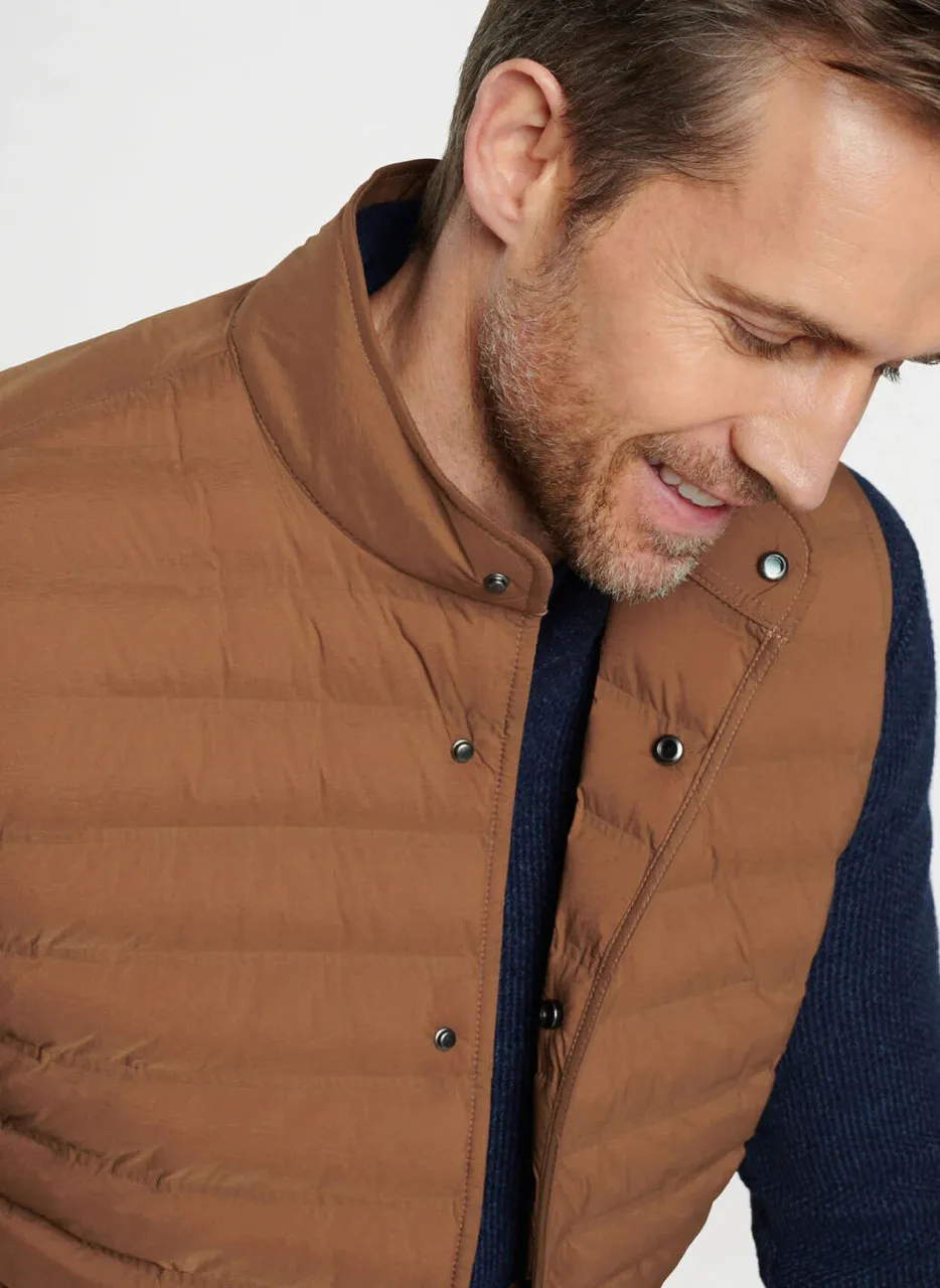 Peter Millar Crown Crafted Regent Vest: Walnut